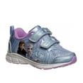 thumbnail image 1 of Disney Frozen Ii Girls Sneakers with Two White Lights, Blue Pink, Size: 10, 1 of 8