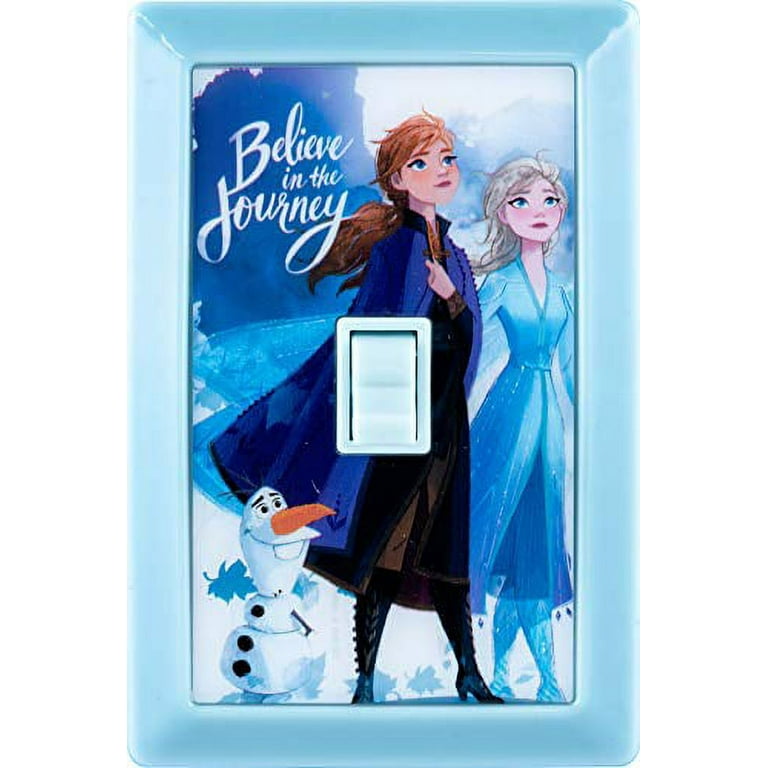 Disney Frozen II LED Easy Install Light Switch, Battery Powered