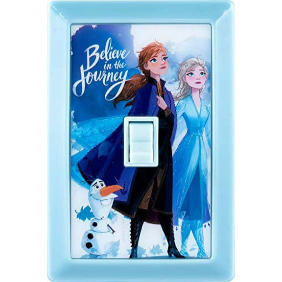 Disney Frozen II LED Easy Install Light Switch, Battery Powered