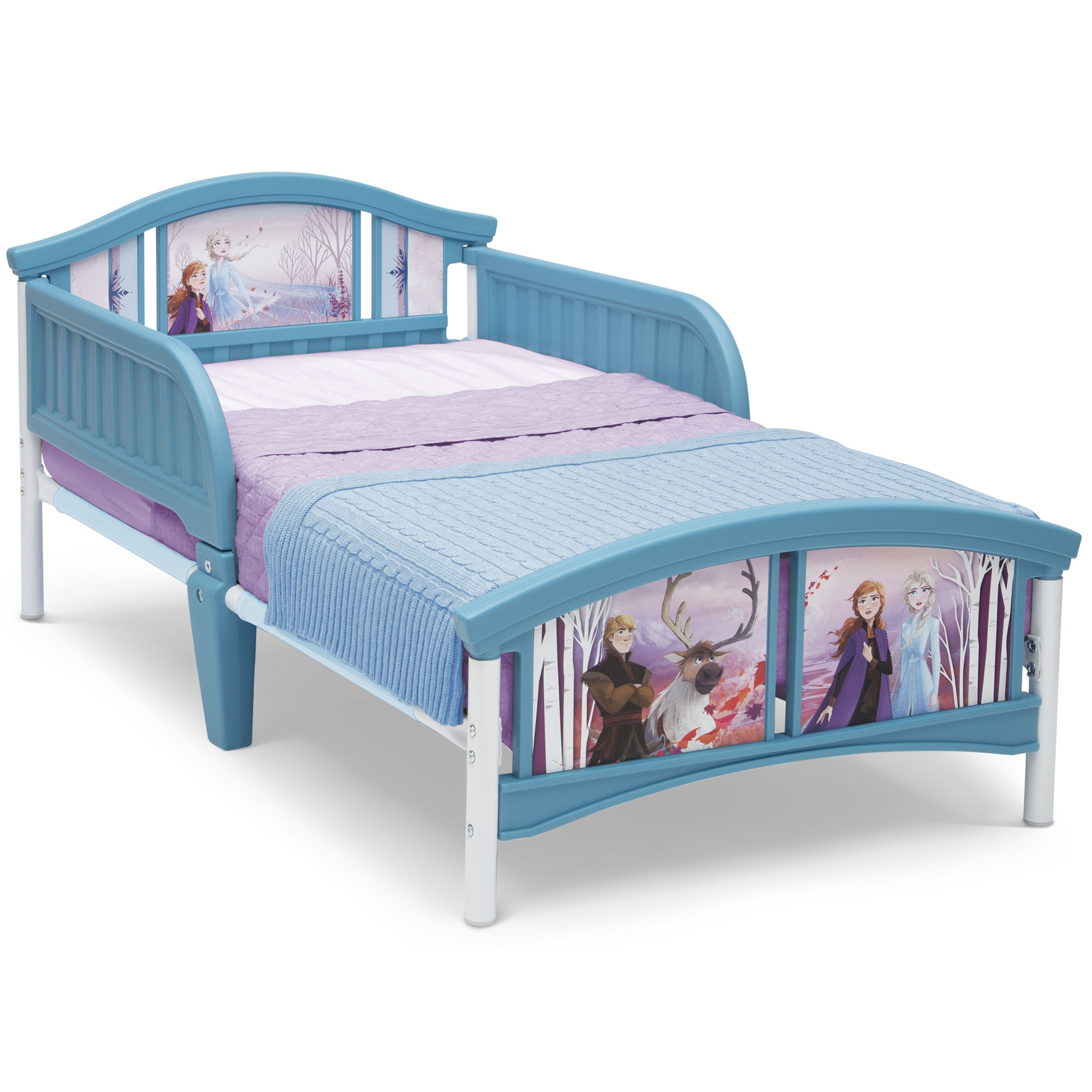 Disney Frozen II Plastic Toddler Bed by Delta Children - image 1 of 6