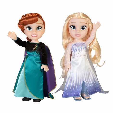 Buy Disney Frozen II Anna Elsa Doll Set at Ubuy South Korea