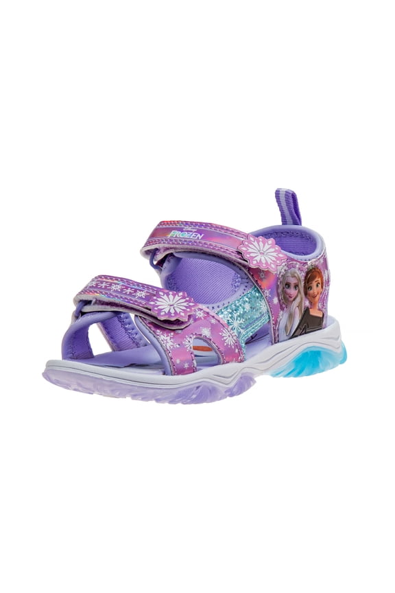 Frozen II girls hook and loop open toe sport sandals