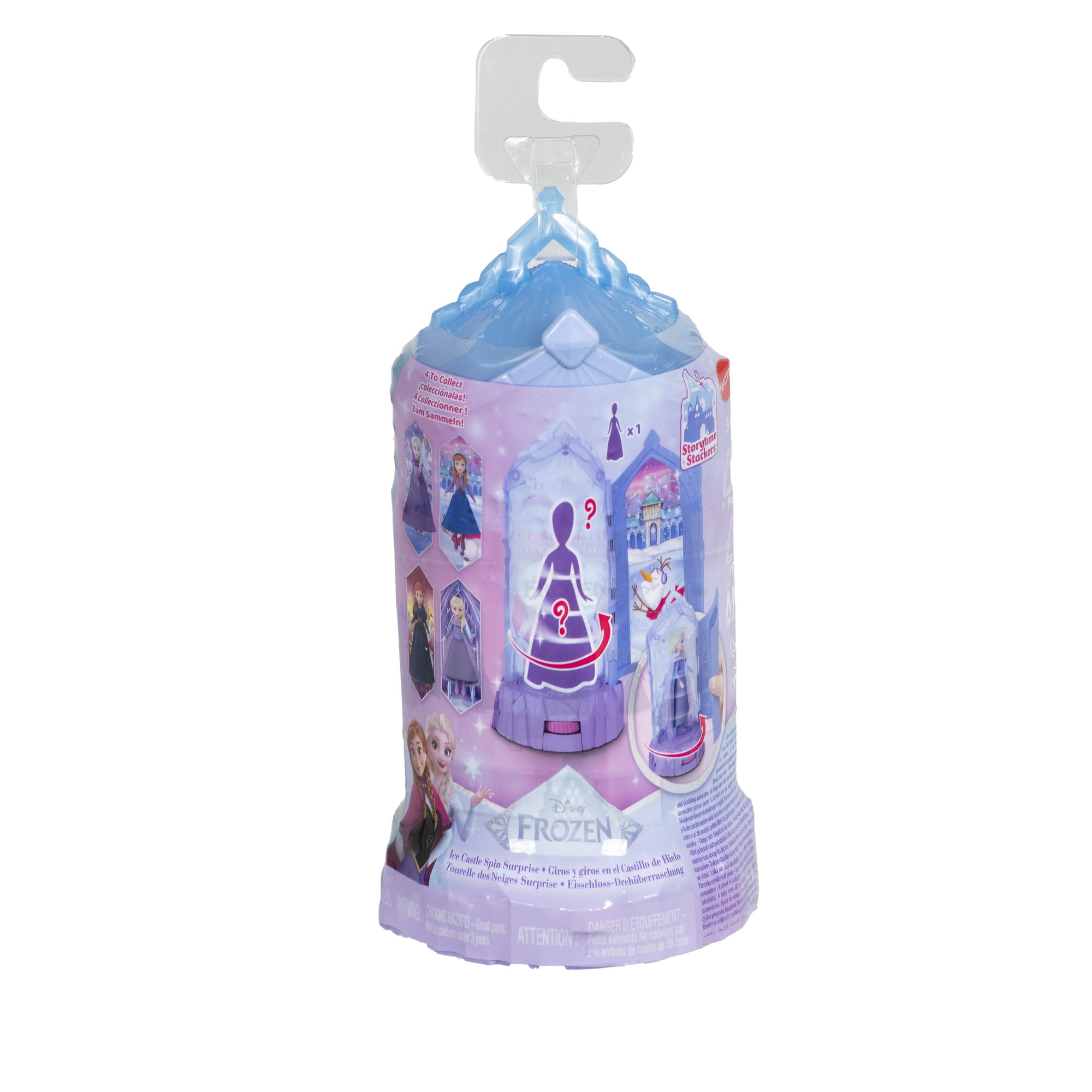 Disney Frozen Ice Castle Spin Surprise Playsets with Small Doll Spinning Reveal (Styles May Vary)
