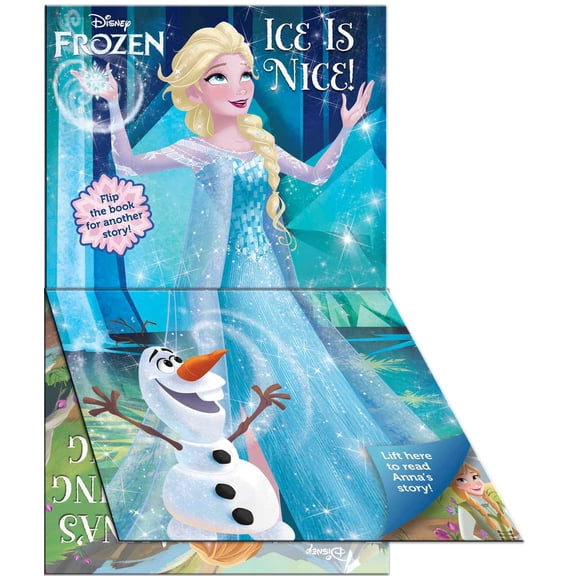 Disney Frozen: Ice Is Nice/Anna's Spring Fling (Hardcover)