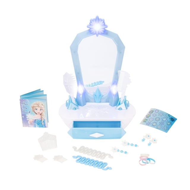 Disney Frozen Icy Magic Vanity with Hair Accessories for Kids