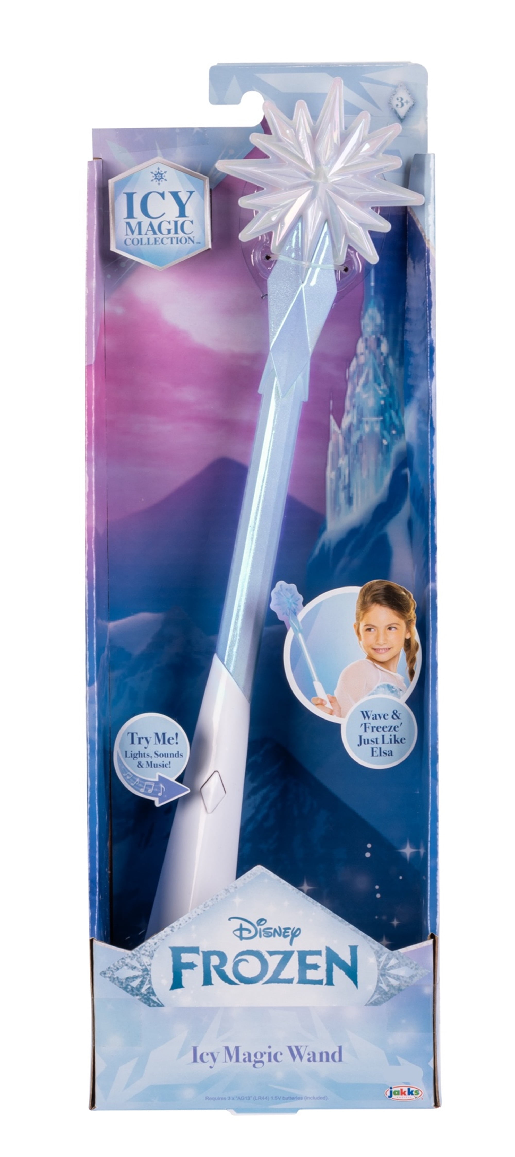 Disney's Frozen Elsa Inspired Icy Magic Wand Toy with Music and Lights