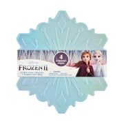 Disney Frozen Kid-Friendly Party Decoration Kits with Snowflake Bows, Hair Gem, Plastic Blue & White