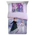 thumbnail image 1 of Disney Frozen Kids 2-Piece Twin/Full Comforter Set, Reversible, Microfiber, 1 of 11