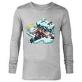 thumbnail image 1 of Disney Frozen Kristoff, Sven, Anna & Marshmallow - Long Sleeve T-Shirt for Men - Customized-Athletic Heather, 1 of 5