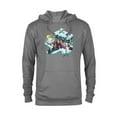 thumbnail image 1 of Disney Frozen Kristoff, Sven, Anna & Marshmallow - Pullover Hoodie for Adults - Customized-Athletic Heather, 1 of 5