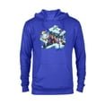 thumbnail image 1 of Disney Frozen Kristoff, Sven, Anna & Marshmallow - Pullover Hoodie for Adults - Customized-Royal, 1 of 5