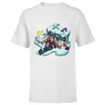 thumbnail image 1 of Disney Frozen Kristoff, Sven, Anna & Marshmallow - Short Sleeve T-Shirt for Kids - Customized-White, 1 of 5