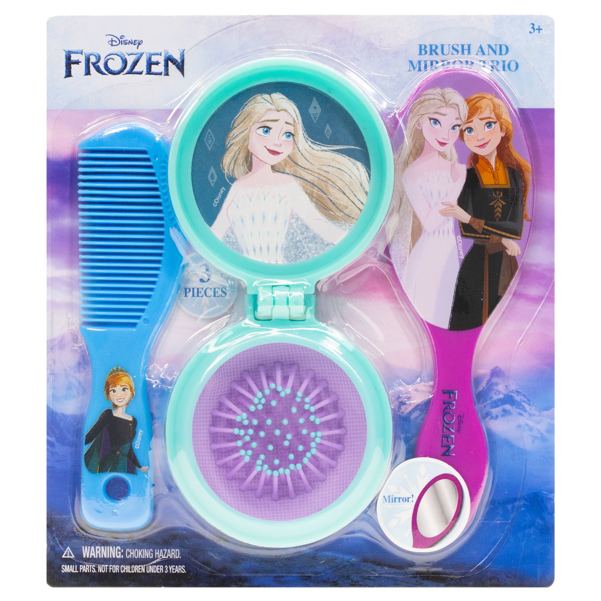 Disney Frozen License 3pcs Hair Brush Set