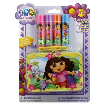 Disney Frozen Lip Balm & Tin 3+, 0.14 oz, 4 count