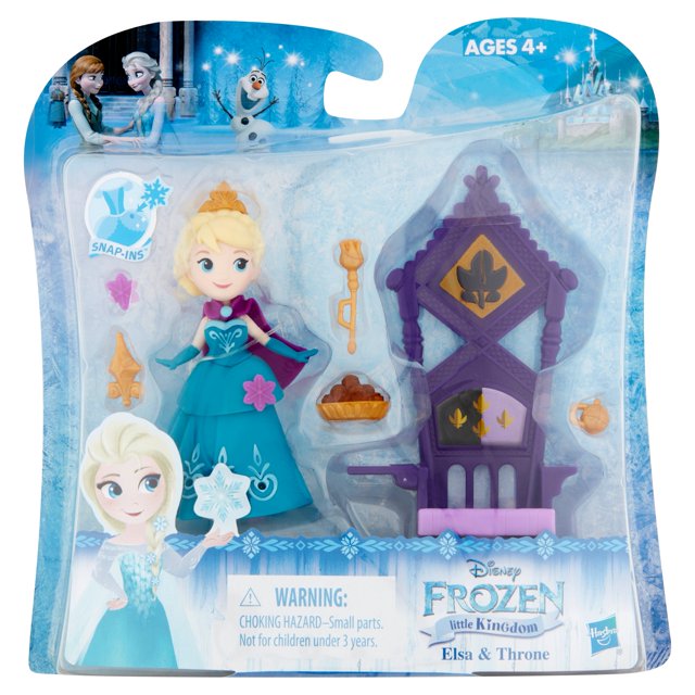 Disney Frozen Little Kingdom Elsa & Throne - Walmart.com