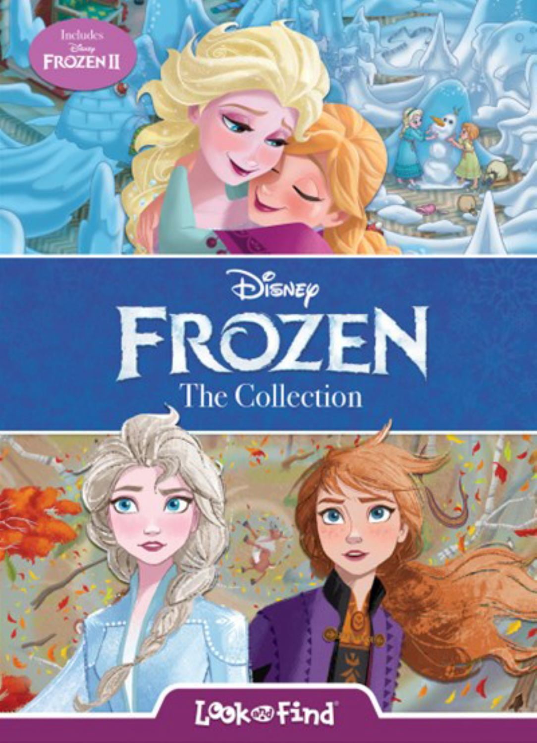 Disney Frozen: the Collection:Look and Find - Walmart.com