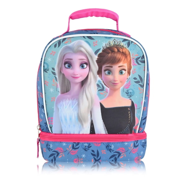Disney Frozen Lunch Box for Kids  Insulated Lunch Bag Lunch Box for Girls, Boys, Toddlers  Elsa and Anna Blue Reusable Lunchbox