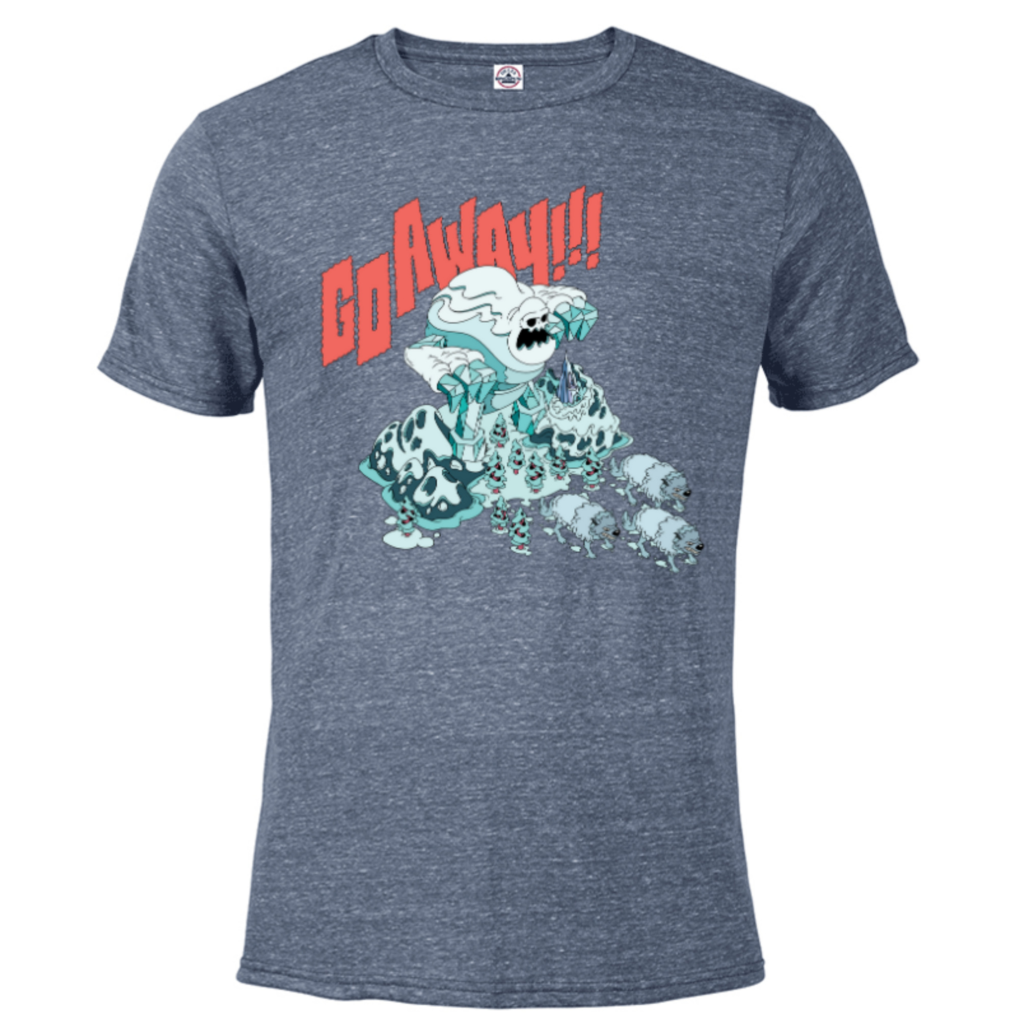 Disney Frozen Marshmallow Go Away! Short Sleeve Blended TShirt for