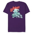 thumbnail image 1 of Disney Frozen Marshmallow Go Away! - Short Sleeve Blended T-Shirt for Adults - Customized-Purple, 1 of 5
