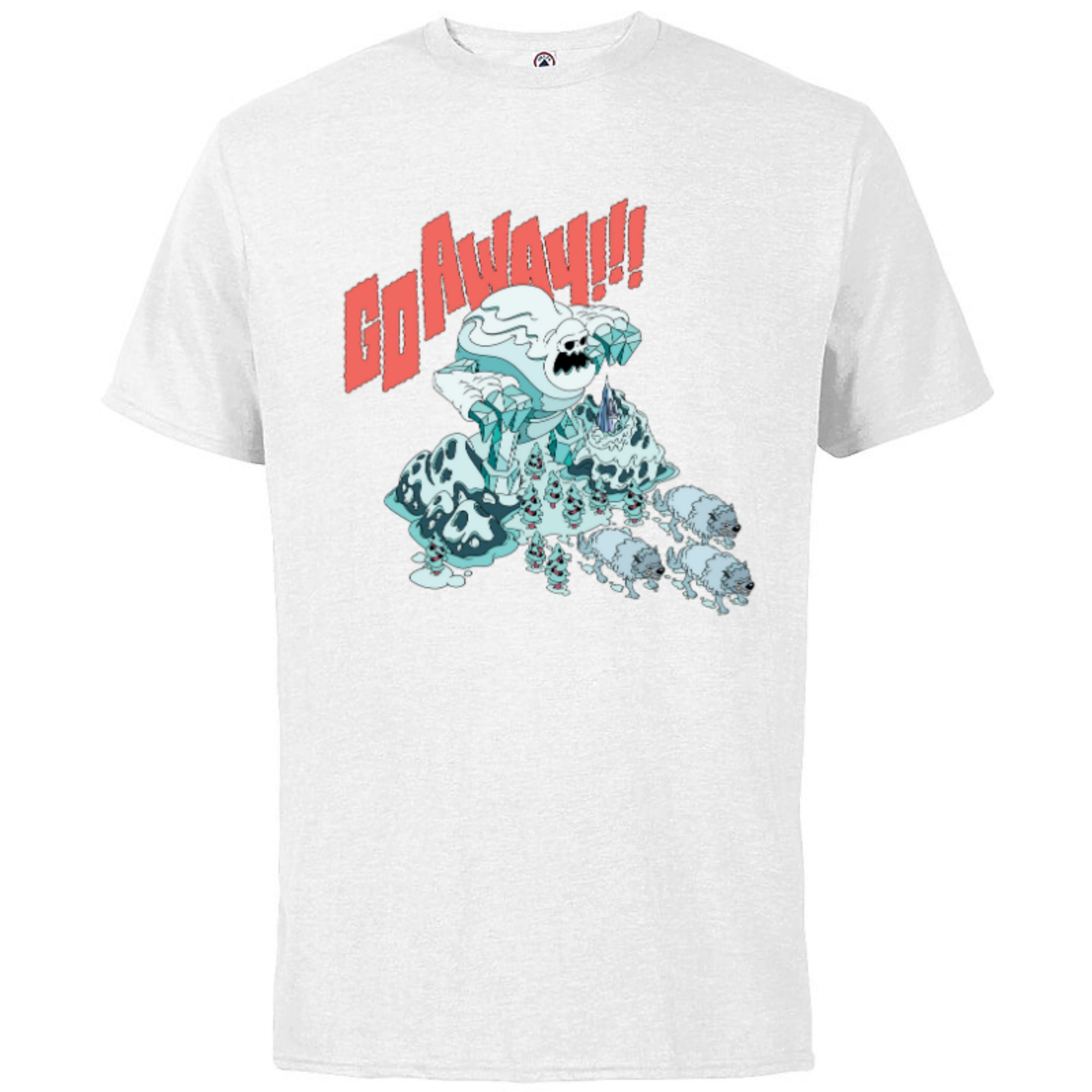 Disney Frozen Marshmallow Go Away! Short Sleeve Cotton TShirt for