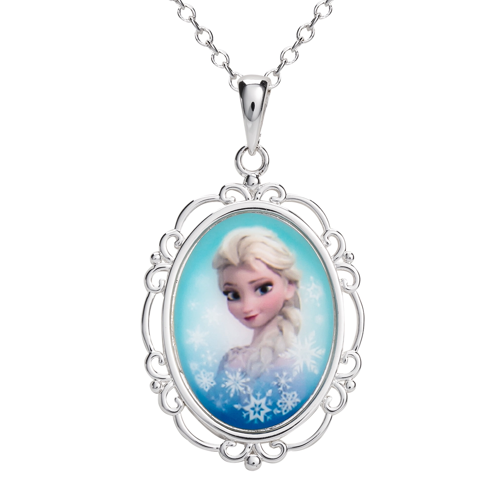 Disney Frozen Necklace - Elsa Necklace 18 Inch - Frozen Jewelry Jewelry ...
