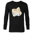 thumbnail image 1 of Disney Frozen Olaf Autumn Fall Funny “I’m FALLing for You” - Long Sleeve T-Shirt for Men - Customized-Black, 1 of 5