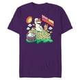 thumbnail image 1 of Disney Frozen Olaf Bring Back Summer - Short Sleeve Blended T-Shirt for Adults - Customized-Purple, 1 of 5