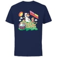 thumbnail image 1 of Disney Frozen Olaf Bring Back Summer - Short Sleeve Cotton T-Shirt for Adults - Customized-Navy, 1 of 5