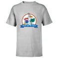 thumbnail image 1 of Disney Frozen Olaf Great Day to Teach National Teacher’s Day - Short Sleeve T-Shirt for Kids - Customized-Athletic Heather, 1 of 5