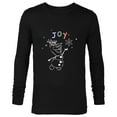 thumbnail image 1 of Disney Frozen Olaf Holiday Joy - Long Sleeve T-Shirt for Men - Customized-Black, 1 of 5