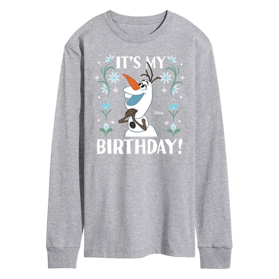 Disney Frozen - Olaf It's My Birthday - Men's Long Sleeve T-Shirt