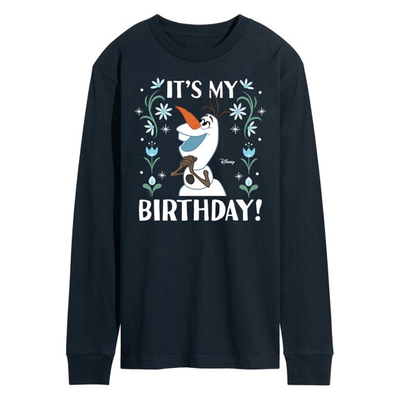 Disney Frozen - Olaf It's My Birthday - Men's Long Sleeve T-Shirt