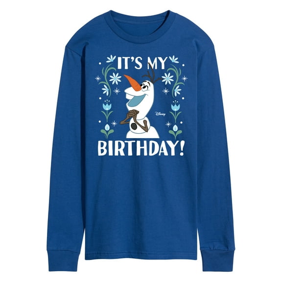 Disney Frozen - Olaf It's My Birthday - Men's Long Sleeve T-Shirt