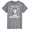 thumbnail image 1 of Disney Frozen - Olaf It's My Birthday - Men's Short Sleeve Graphic T-Shirt, 1 of 4