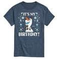 thumbnail image 1 of Disney Frozen - Olaf It's My Birthday - Men's Short Sleeve Graphic T-Shirt, 1 of 4