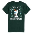 thumbnail image 1 of Disney Frozen - Olaf It's My Birthday - Men's Short Sleeve Graphic T-Shirt, 1 of 1