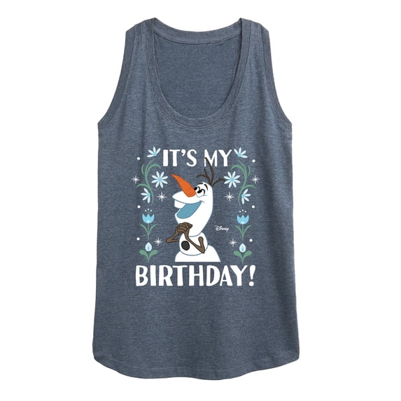 Disney Frozen - Olaf It's My Birthday - Women's Racerback Tank Top
