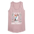 thumbnail image 1 of Disney Frozen - Olaf It's My Birthday - Women's Racerback Tank Top, 1 of 4