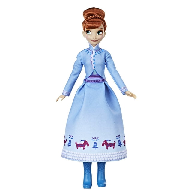 Disney Frozen Olaf\'S Frozen Adventure Anna Doll, Includes Matching Shoes