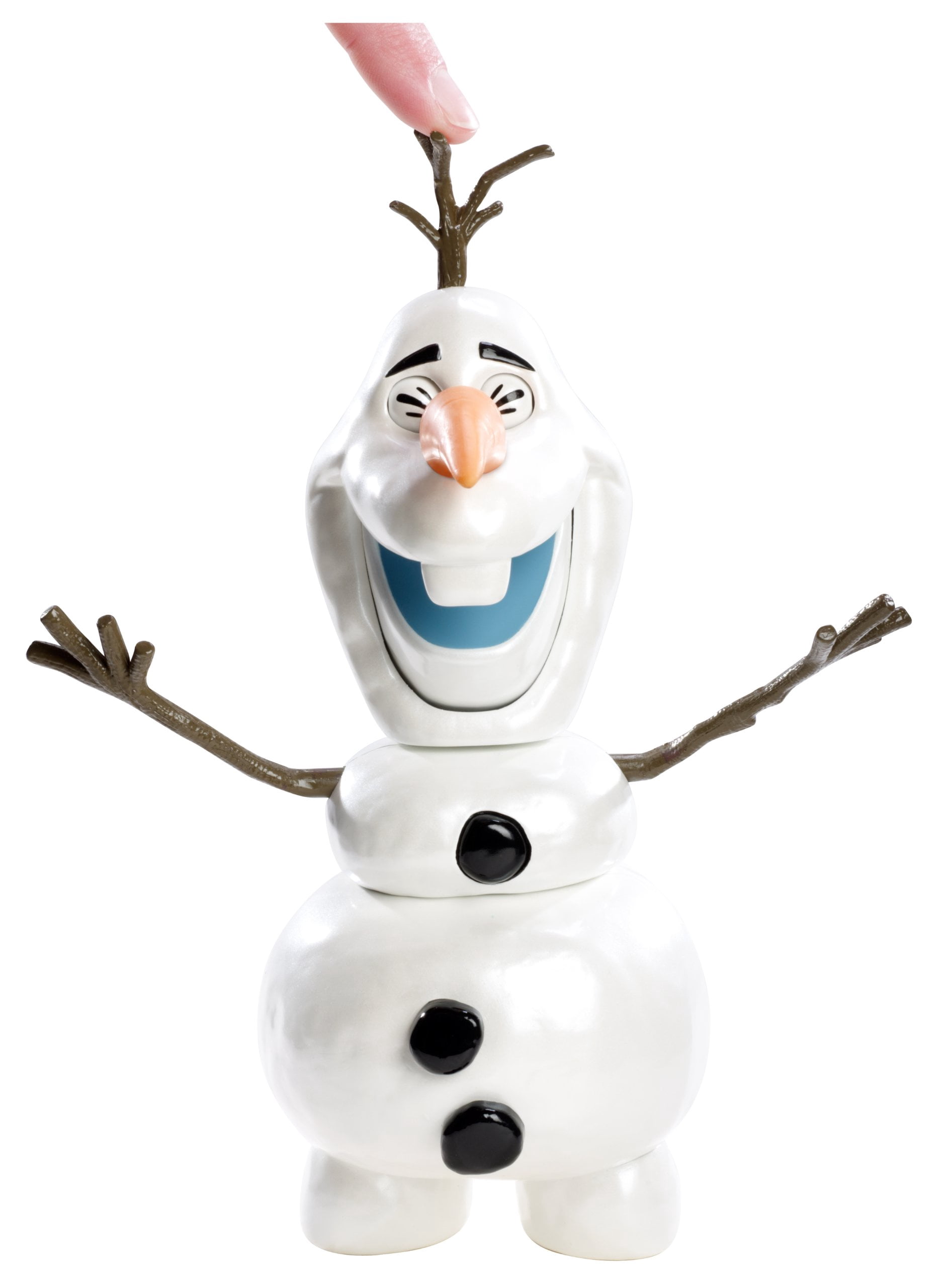 Disney Frozen Olaf Snowman Doll with Changeable Facial Expressions 9.09" H x 3.31" W