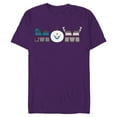 thumbnail image 1 of Disney Frozen Olaf Sven Kristoff Mother’s Day Birthday Mom - Short Sleeve Blended T-Shirt for Adults - Customized-Purple, 1 of 5