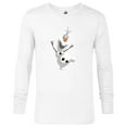 thumbnail image 1 of Disney Frozen Olaf Warm Hug Boys' T-Shirt - Long Sleeve T-Shirt for Men - Customized-White, 1 of 5