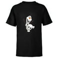 thumbnail image 1 of Disney Frozen Olaf Warm Hug Boys' T-Shirt - Short Sleeve T-Shirt for Kids - Customized-Black, 1 of 5