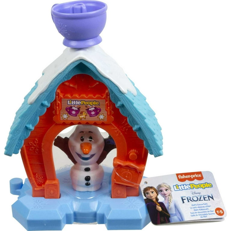 Disney Frozen Olaf s Cocoa Cafe Little People Character Toys Playset for Toddlers Walmart