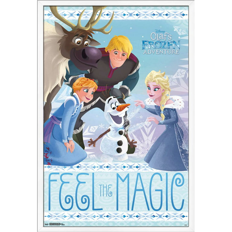 Disney Frozen: Olaf's Frozen Adventure - Elsa Wall Poster, 22.375