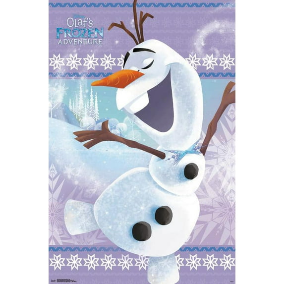 Disney Frozen: Olaf's Frozen Adventure - Olaf Wall Poster, 22.375" x 34"