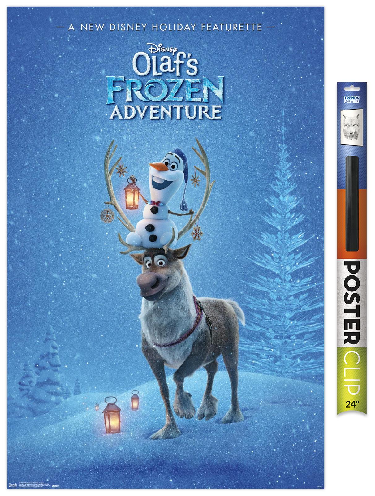 Disney Frozen: Olaf's Frozen Adventure - Teaser One Sheet Wall Poster, 22.375" x 34"