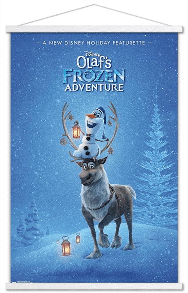 Poster XXL Elsa, Anna y Olaf