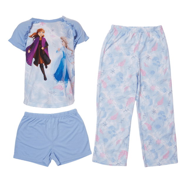 Disney Frozen Pajamas for Girls Disney Princess Pajama Set 3 Piece