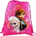 thumbnail image 1 of Disney Frozen Pink Drawstring Bag For Muti Purpose Use, 1 of 3